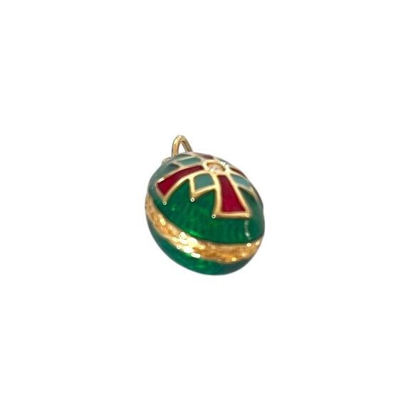 Joan Rivers Cross Enamel Faberge Egg Charm - Picture 2 of 5